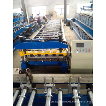 Best China Manufacturer Cheap Trapezoidal Steel Roofing Roll Forming Machine , IBR R Panel Aluminum Tile Metal Sheet Rollformer